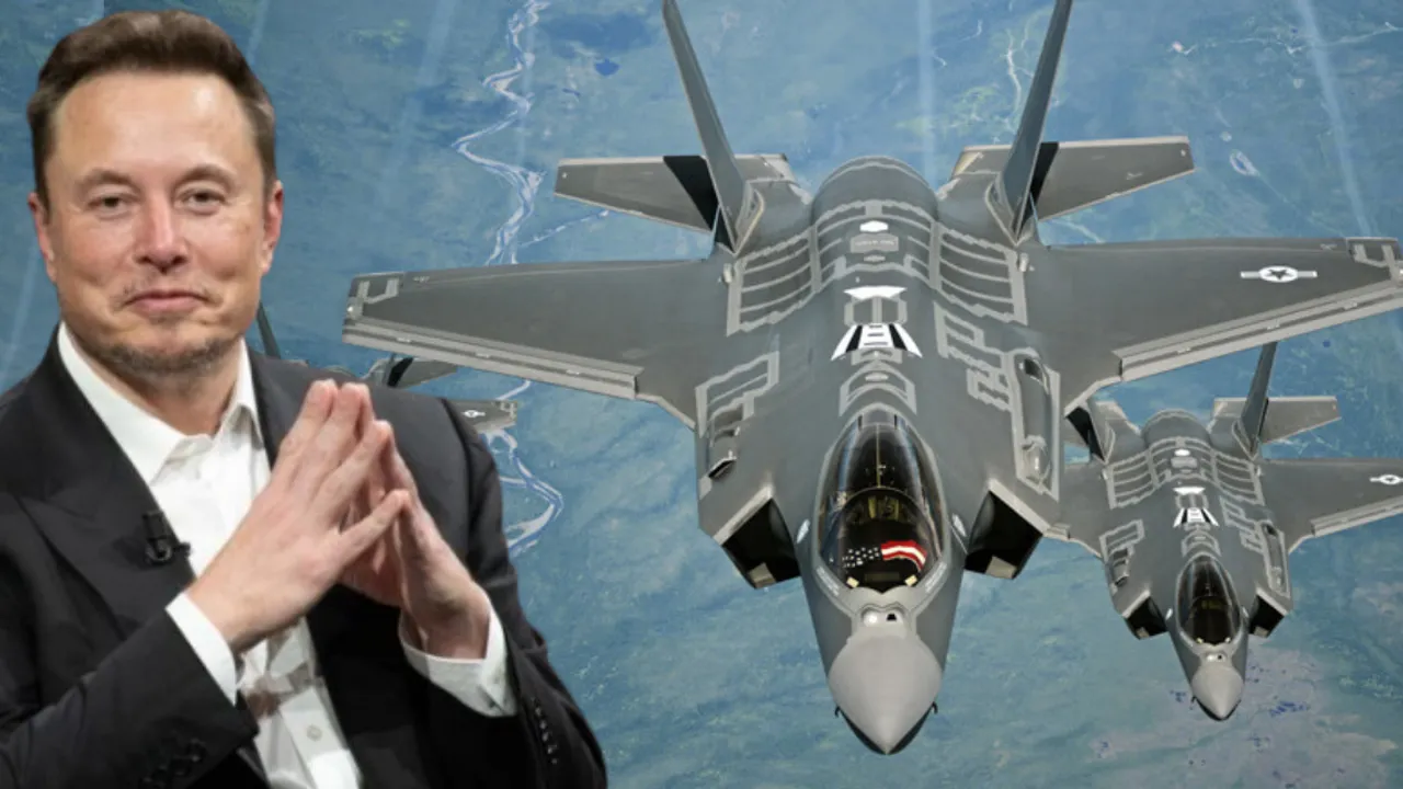 Elon Musk F-35'leri hedef aldı!
