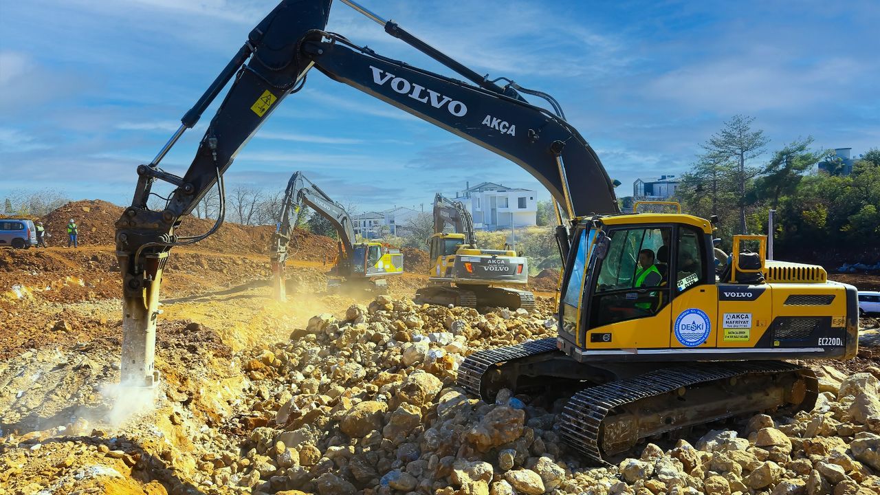 DESKİ'den içme suyu altyapısına 60 milyonluk büyük yatırım