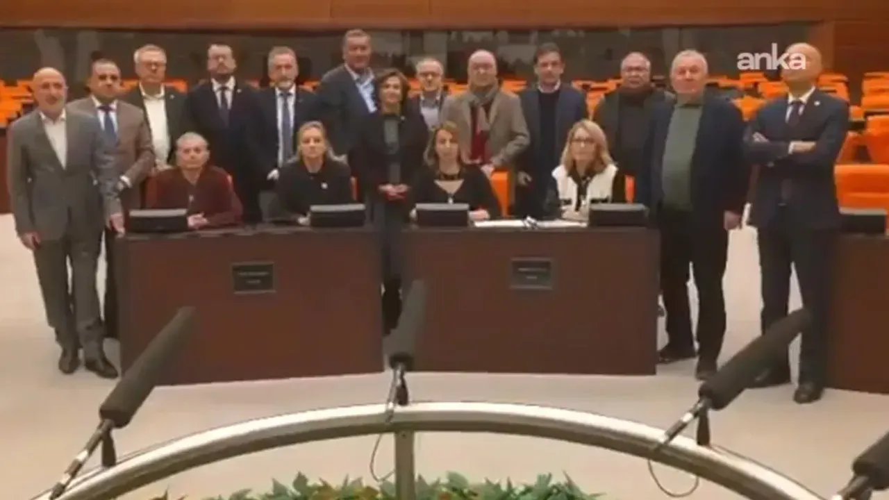 CHP'nin Meclis'teki 'Emekli eylemi' 12'nci gününde