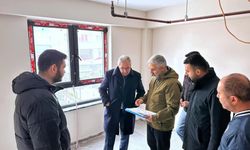 Bandırma'da kız öğrenci yurdu inşaatında sona gelindi