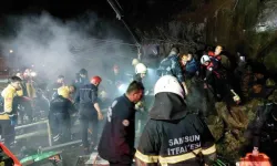 Samsun’da heyelan: Akaryakıt istasyonunda arama-kurtarma çalışması başlatıldı