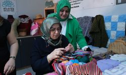 Çalılı kadınlar el emeklerini sergiledi