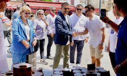 Ömer Günel, Uluslararası Gastro Festivalinin açılışına katıldı.
