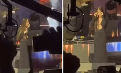 Sahneye adım attı, kimse böyle bir şey beklemiyordu