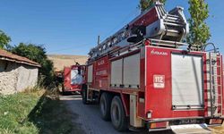 Alevlere teslim olan 3 ev ve 160 dönüm arazi zarar gördü