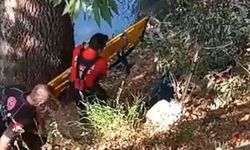 Balık tutarken 15 metreden düştü
