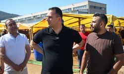 Başkan Eşki, Işıkkent Kurban Pazarı’nda incelemelerde bulundu