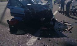 Bayram yolunda feci kaza: 1 ölü, 6 yaralı
