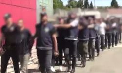 ’Change araç’ operasyonu: 13 şahıs tutuklandı
