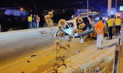 Kahramanmaraş’ta hafif ticari araç bariyere çarptı: 1 ölü, 1 yaralı
