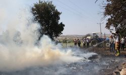 Kula’da 2 saatte 3 farklı bölgede yangın