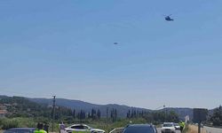 Muğla’da dron ve helikopter destekli trafik denetimi