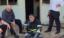 Muş’ta tek katlı evde yangın çıktı