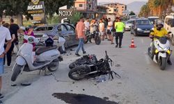 Otomobile ok gibi saplanan motosikletteki 1 kişi öldü, 1 kişi yaralandı