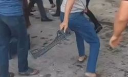 Pazarda alışveriş kavgası meydan savaşına döndü