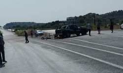 Takla atan kamyonette 1 ölü, 2 yaralı
