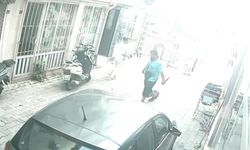 Vahşi cinayetin zanlısı elinde bıçakla böyle görüntülendi
