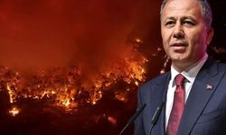 Bakan Yerlikaya: 61 orman yangını ile ilgili 23 şüpheli gözaltına alındı