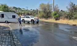 Bodrum’da Ana İsale Hattı Patladı