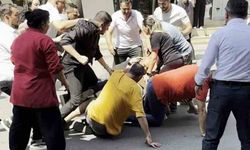 Cadde ortası bir anda boks ringine döndü