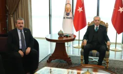 Cumhurbaşkanı Erdoğan’dan BBP lideri Destici’yi kabul etti