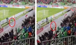 Gol Sevincinde Talihsiz Kaza: 3 Metrelik Boşluğa Düştü