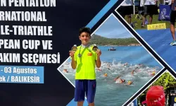 Muğlalı sporcu Kerem Batur Genç’ten çifte madalya