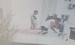 Uzaklaştırma kararına rağmen eve gelip 3,5 dakikada tüm eşyaları götürdü