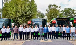 Denizli'de toplu ulaşım filosuna 30 yeni otobüs
