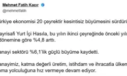 Türkiye Ekonomisi 20 Çeyrektir Durmaksızın Büyüyor