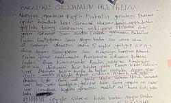 Ahmet Minguzzi'nin katil zanlısının mektubu ortaya çıktı: Aslanlar gibi yatar çıkarız
