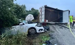 Alaşehir'de trafik kazası: 2 ölü, 3 yaralı!