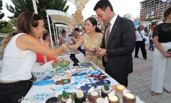 Bayraklı'nın üreten kadınlarına özel sergi