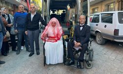 Engelsiz Yaşam Aracı bu kez gelin arabası oldu