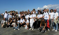 Kardeş şehi̇r öğrenci̇leri̇ Kuşadası'nı yakından tanıdı