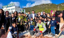 Bodrum'da çocuklar doğaya dokundu