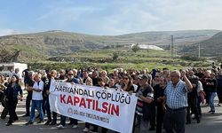 ÇTHM'den 'Harmandalı çöplüğünü istemiyoruz' yürüyüşü