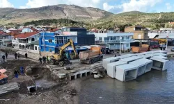 Foça'ya tam 138,6 kilo yağış düştü!