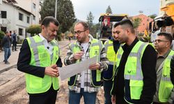 Kınıklı'da yol konforu artıyor