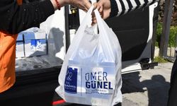 Kuşadası'nda çocuklar için periyodik süt dağıtımı devam ediyor