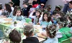 Şakran'da minik eller zeytinle buluştu