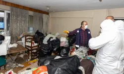 İzmir'de evden 10 ton atık çıktı..!