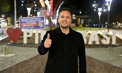 Baştan aşağı yenilenen Pınar Caddesi Naim Süleymanoğlu Heykeli ile taçlanıyor