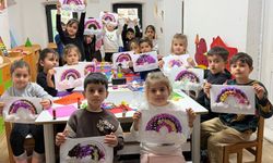 Bodrum Belediyesi'nden çocuklara sanat etkinliği