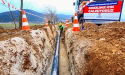 Büyükşehir DESKİ Yassıhöyük'te içme suyu hattını yeniliyor