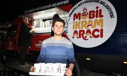 Denizli Büyükşehir'in mobil ikramları rekor kırdı