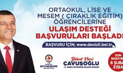 Denizli Büyükşehir'in ulaşım desteği büyüyor