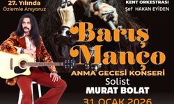 Denizli'de Barış Manço anma konseri