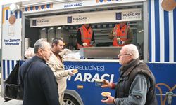 Kuşadalılar güne sıcak bir başlangıç yaptı