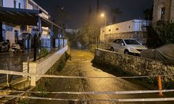 Bodrum Belediyesi yağış nöbetindeydi